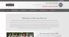 Desktop Screenshot of harrisonpearson.com
